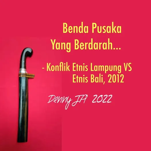 BENDA PUSAKA YANG BERDARAH