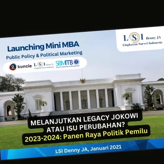 MELANJUTKAN LEGACY JOKOWI ATAU ISU PERUBAHAN?