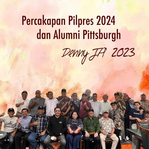 PERCAKAPAN SOAL PILPRES 2024 DAN ALUMNI PITTSBURGH
