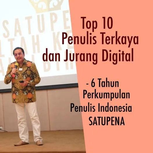 TOP 10 PENULIS TERKAYA DAN JURANG DIGITAL