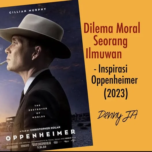 Inspirasi dari Film Oppenheimer (2023).