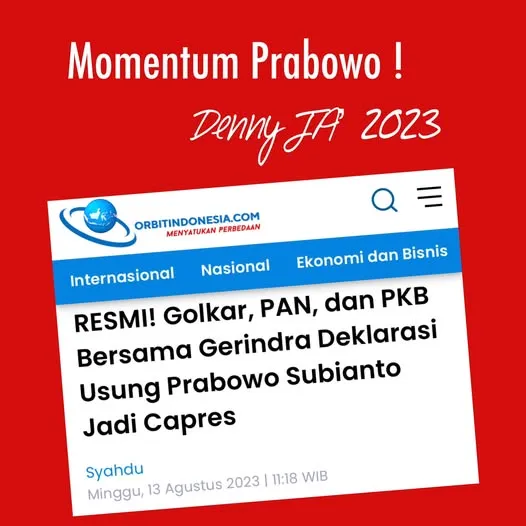 MOMENTUM PRABOWO