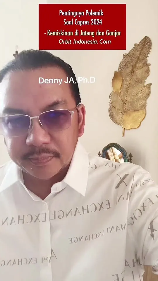 Denny JA: Polemik Capres dan Kemiskinan di Jateng