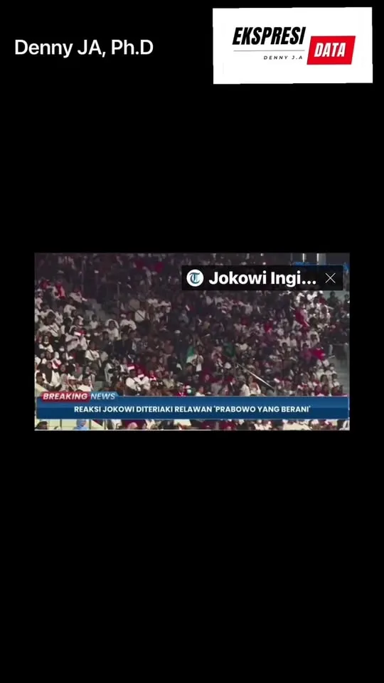 Denny JA: Tiga Syarat Agar Capres Tertentu Didukung Jokowi