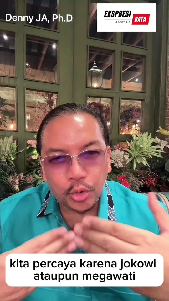 Denny JA: Jokowi Versus Megawati di Pilpres 2024?