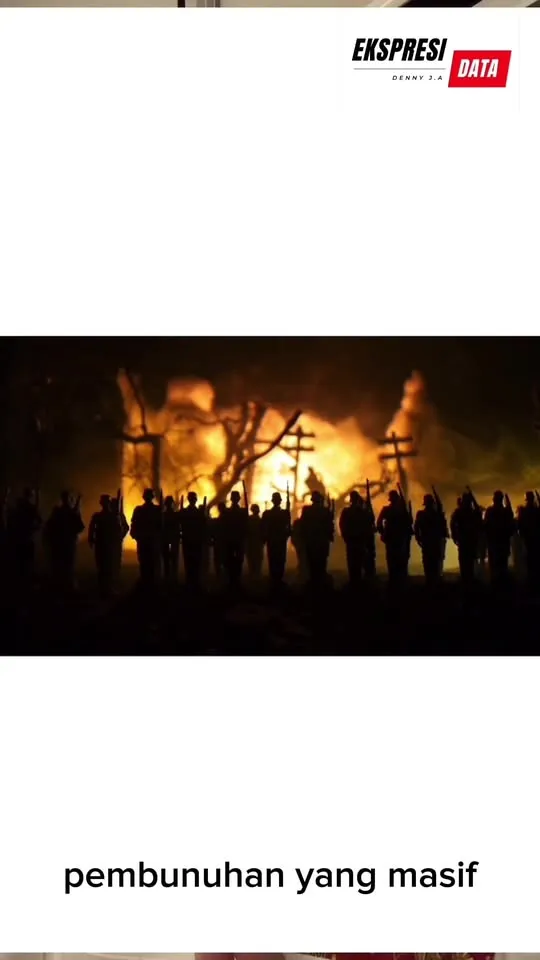 Denny JA: Jokowi, Erdogan, Macron Untuk Menghentikan Pembantaian Massal Penduduk Palestina