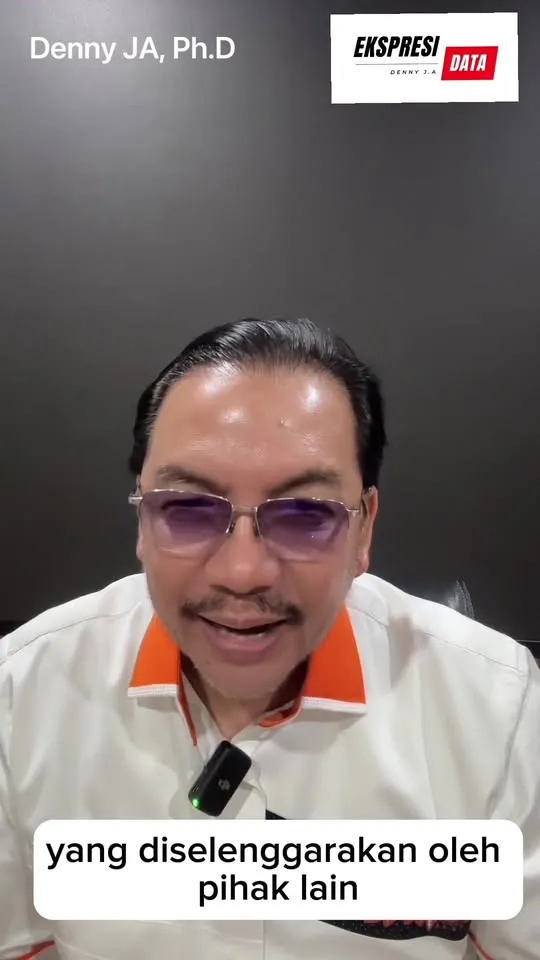 Denny JA: Perlukah Capres dan Cawapres Hadir dalam Debat yang Dibuat oleh yang  Selain KPU?