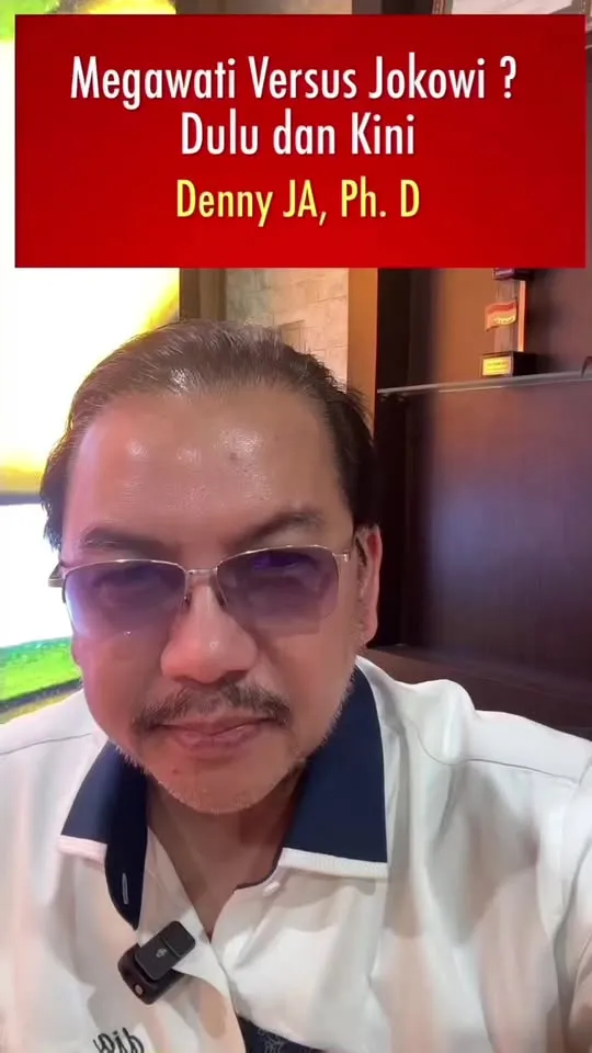 Denny JA: Jokowi Versus Megawati, Dulu dan Kini