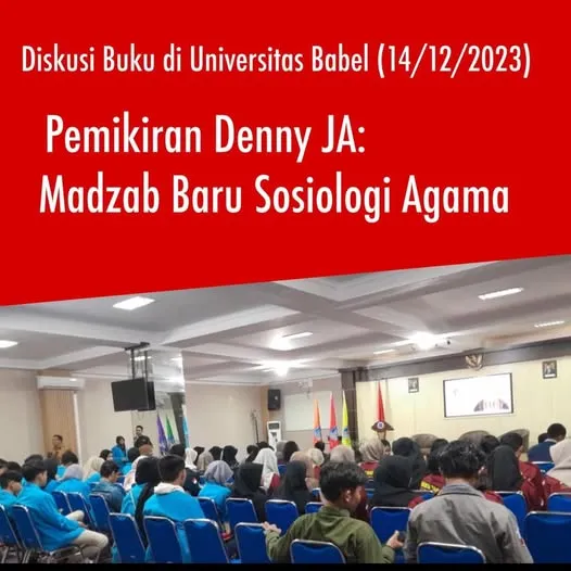 Bedah Buku di Universitas Bangka Belitung, 14 Desember 2023