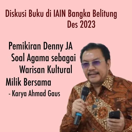 Diskusi Buku di IAIN Bangka Belitung, Desember 2023