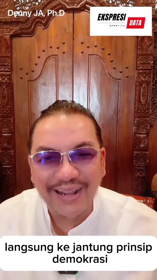 Denny JA: ILUSI Memberhentikan (Memakzulkan) Jokowi