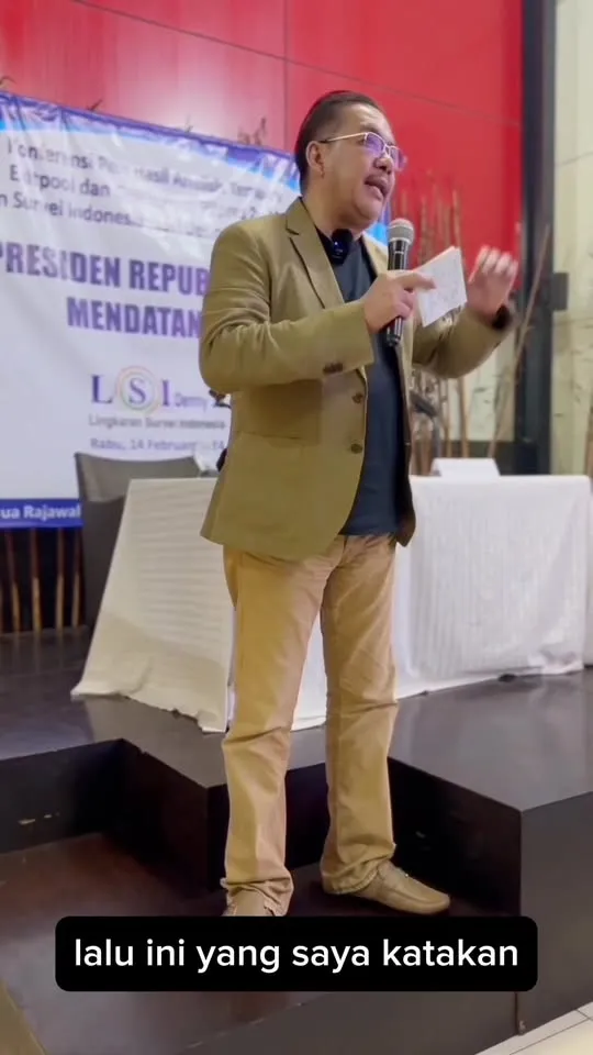 Denny JA: Kemenangan Prabowo-Gibran dan Kemenangan Tiga Gagasan